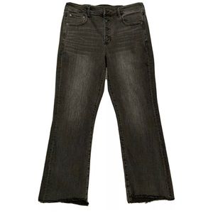 American Eagle Hi-Rise Crop Flare Jeans 16 Long